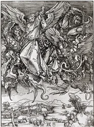 San Michele e il Drago, da un